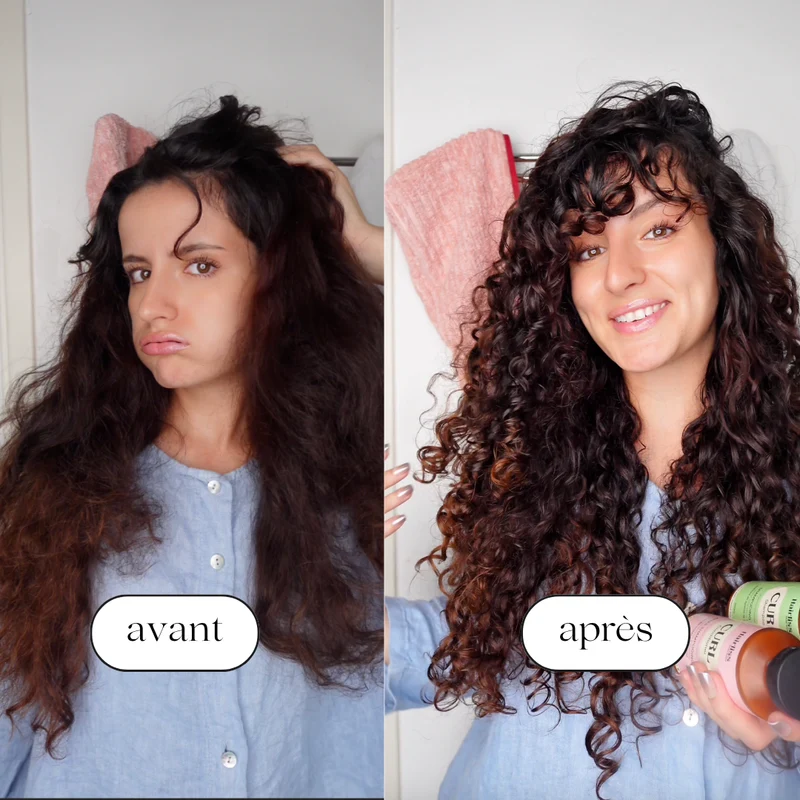 Routine CURL cheveux bouclés 4 produits 200ml