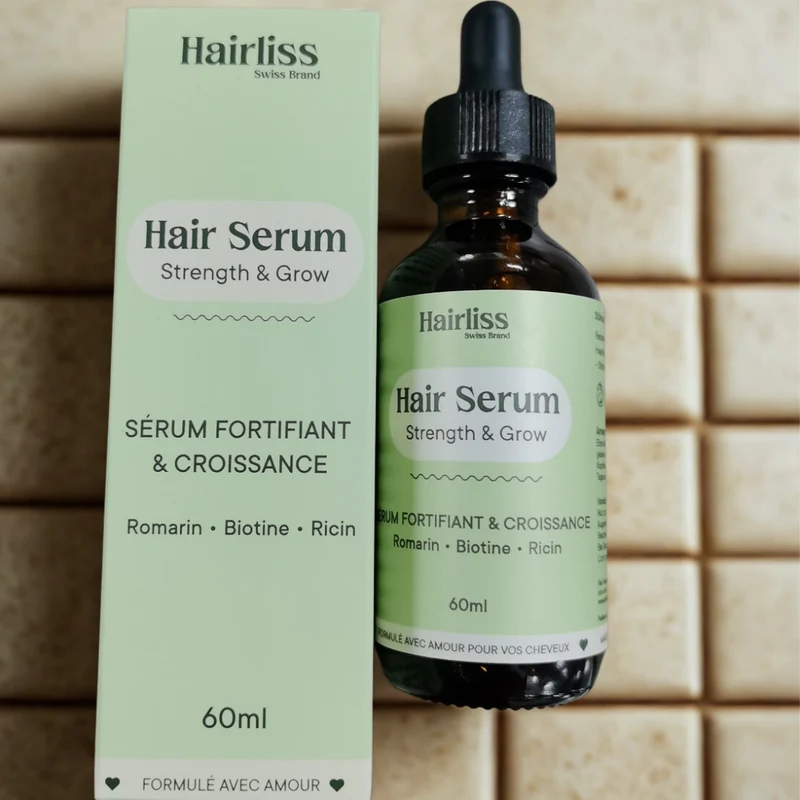Sérum fortifiant et croissance cheveux bouclés 60ml
