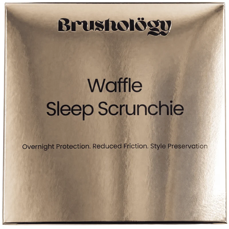 Waffle Sleep Scrunchie