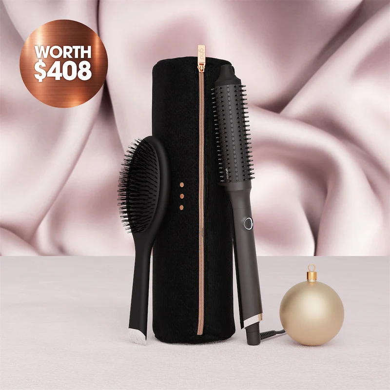 Rise Hot Brush Black Gift Set