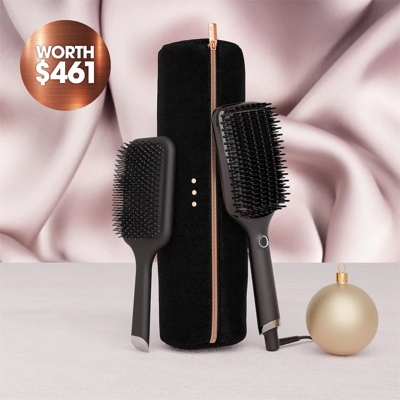 Glide+ Max Hot Brush Black Gift Set