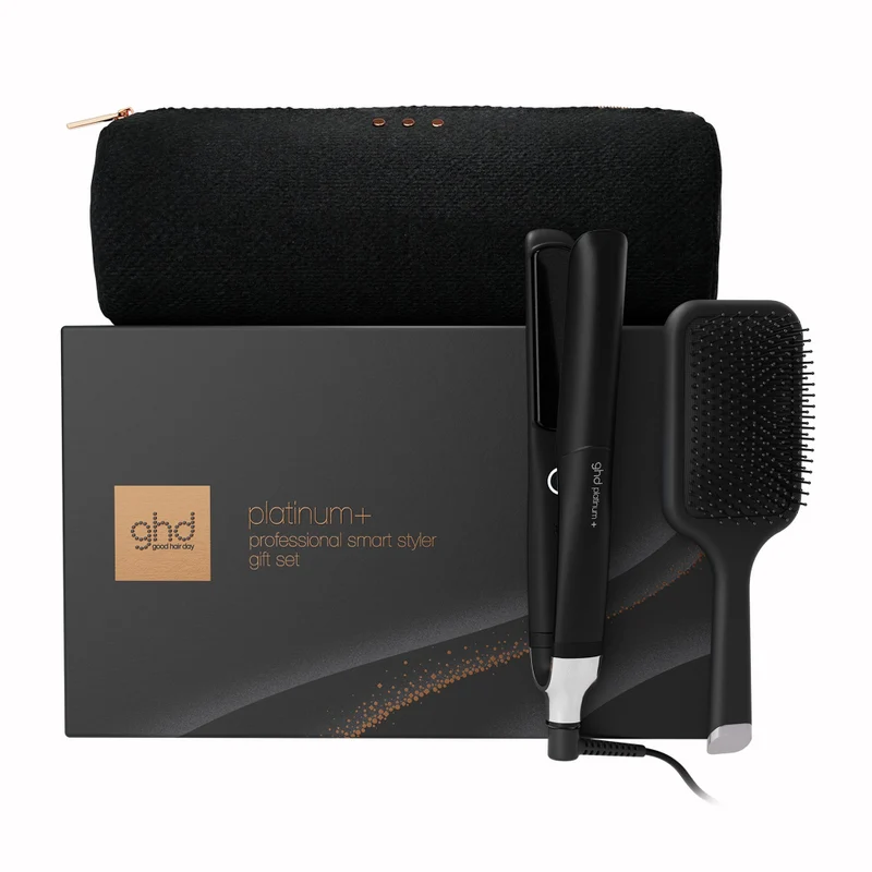 Platinum+ Hair Straightener Black Gift Set