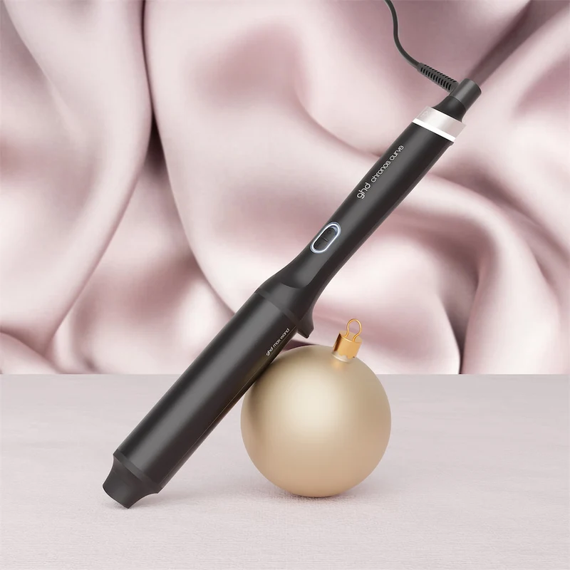 Chronos Curve Max Wand Curler Black Gift Set