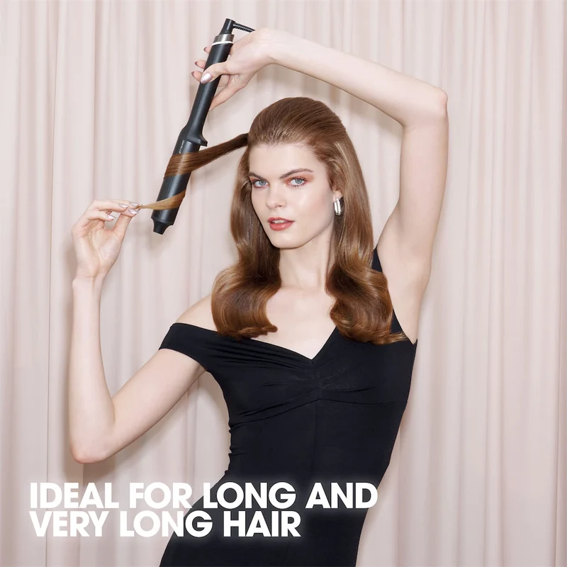 Chronos Curve Max Wand Curler Black Gift Set