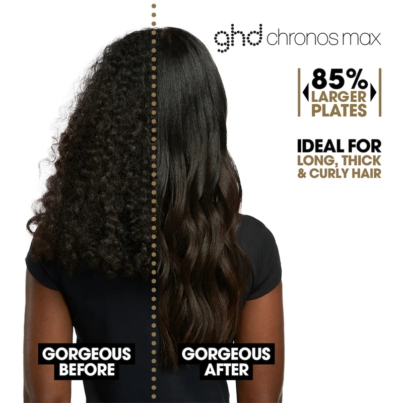 Chronos Max Hair Straightener Black Gift Set
