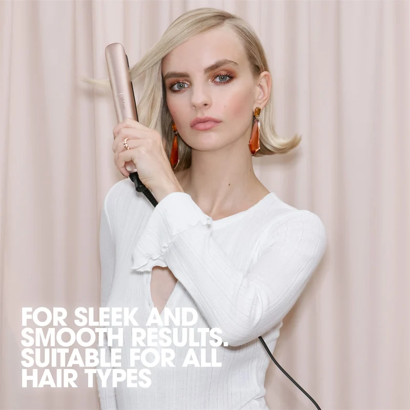 Gold Hair Straightener Cashmere Beige