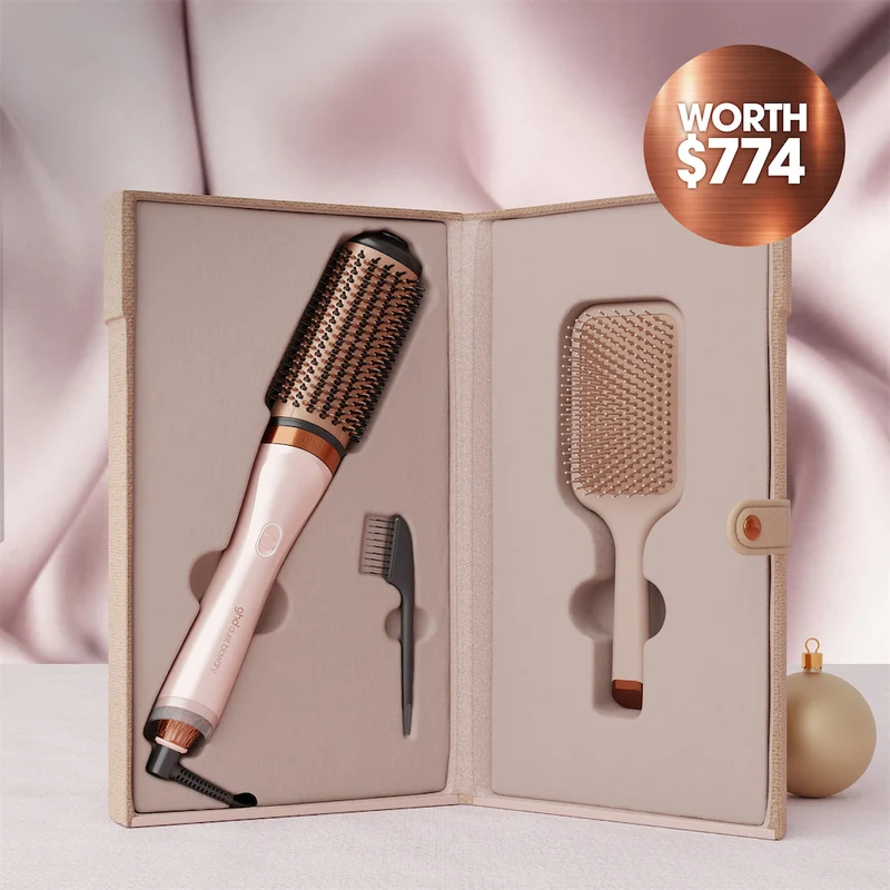 Duet Blowdry 2-In-1 Hair Dryer Brush Cashmere Beige