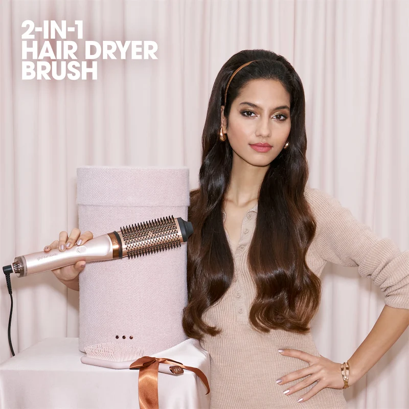 Duet Blowdry 2-In-1 Hair Dryer Brush Cashmere Beige
