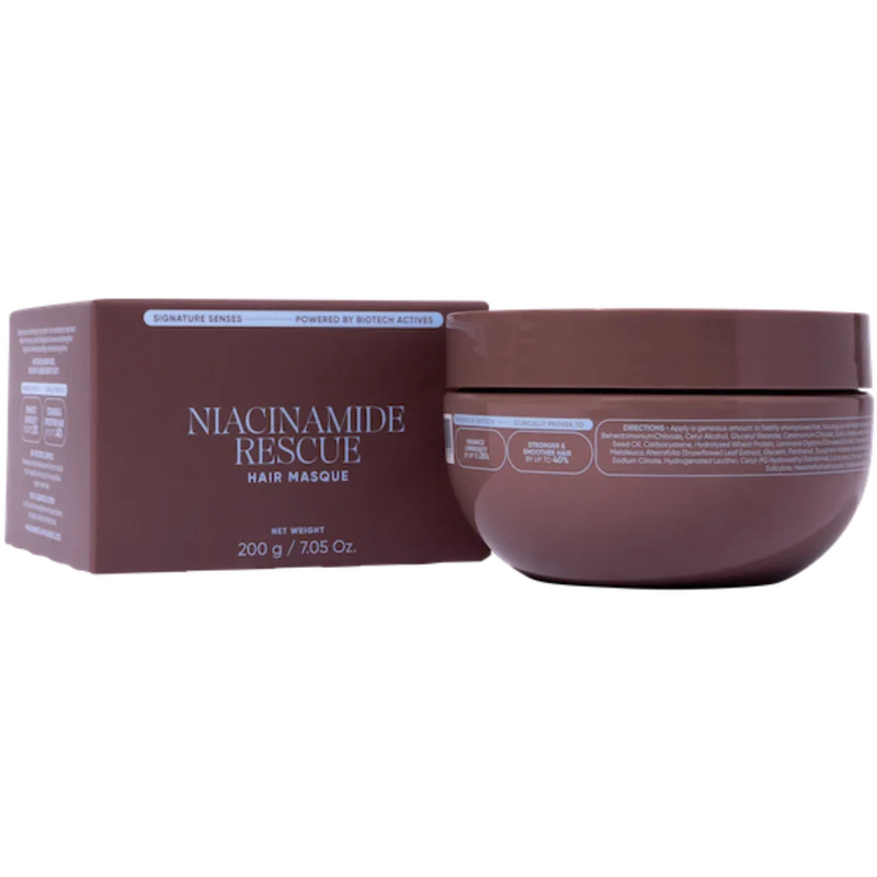 Senses Niacinamide Rescue Hair Masque 200g