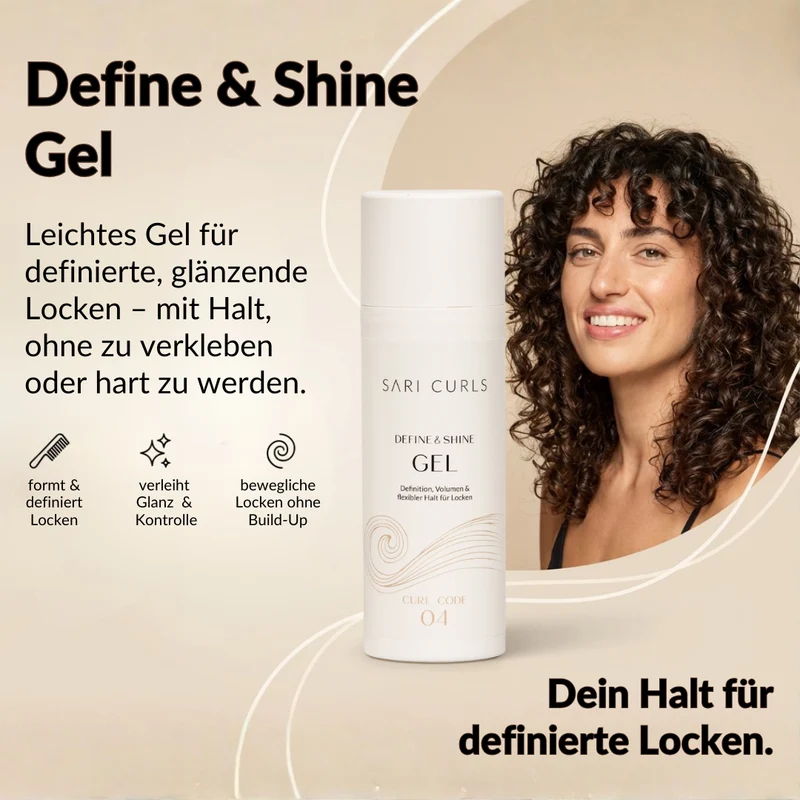 SARI CURLS | Define & Shine Gel