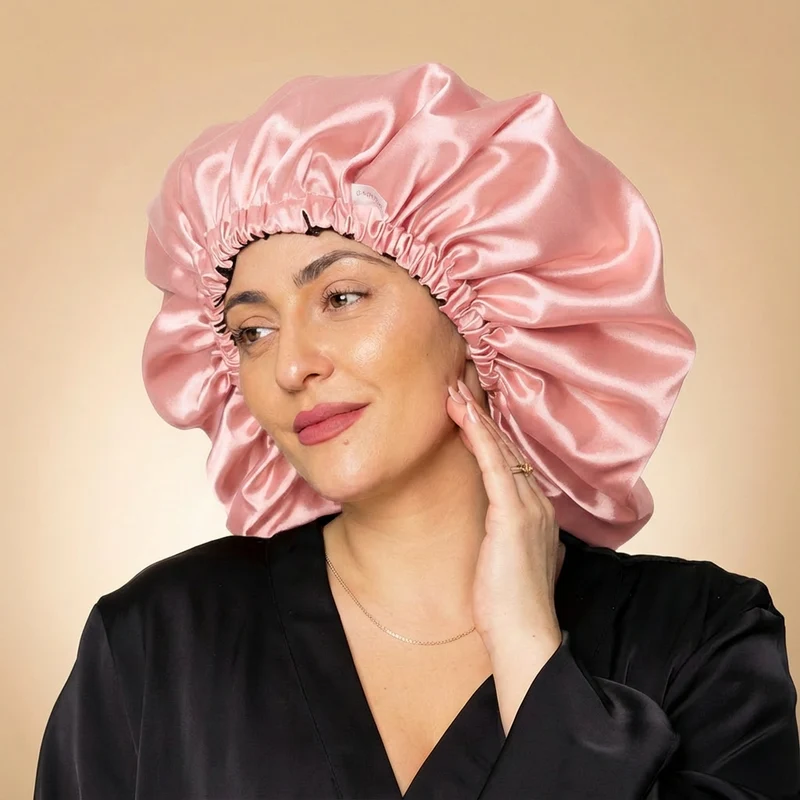 SARI CURLS | Schlaf- und Satin Box - Pink