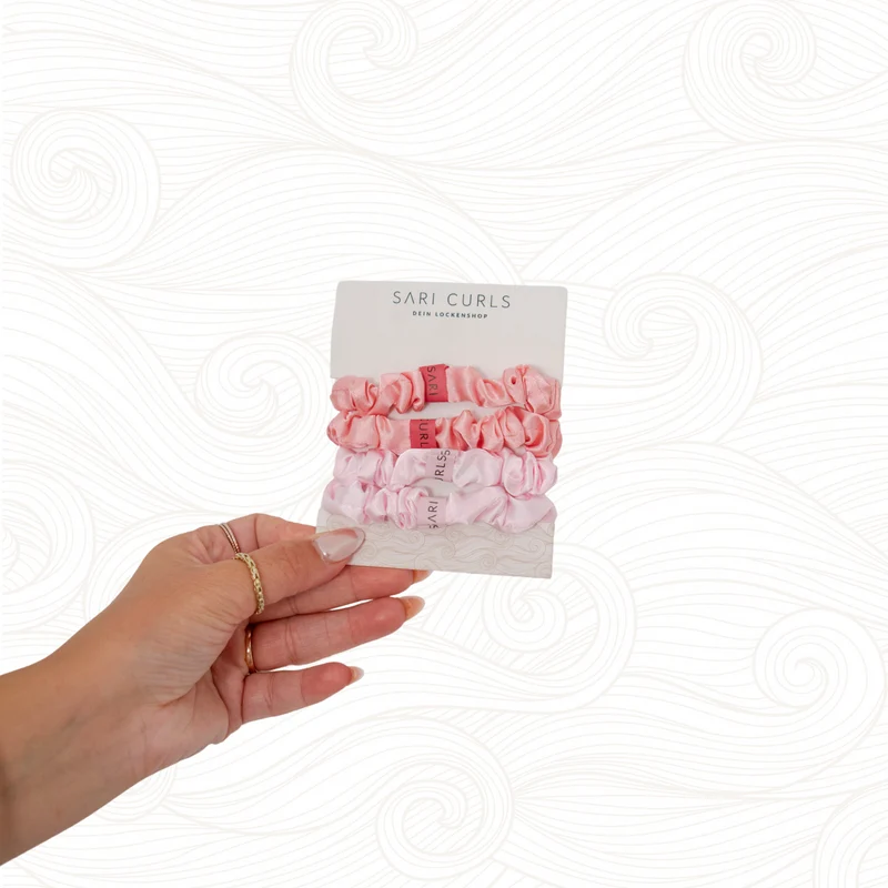SARI CURLS | Schlaf- und Satin Box - Pink