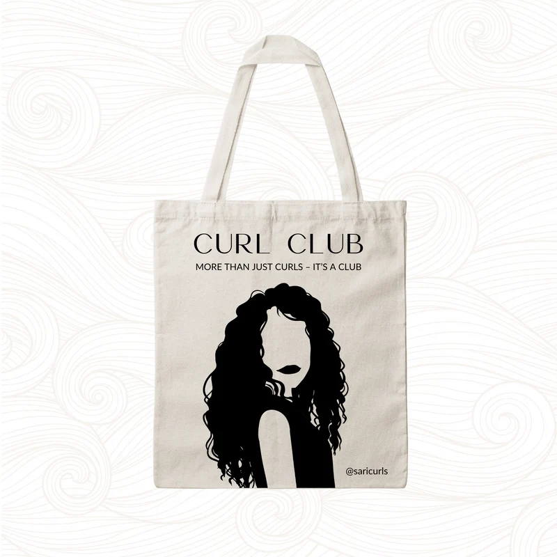 SARI CURLS | Tote Bag - Curl Club