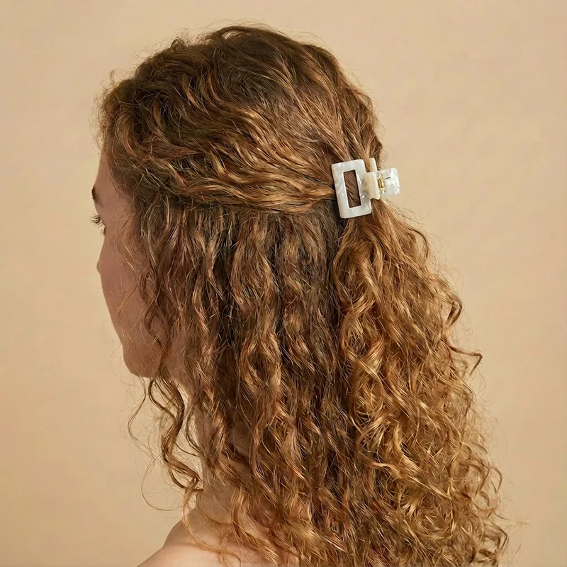 SARI CURLS | Haarklammer Ivory - XS