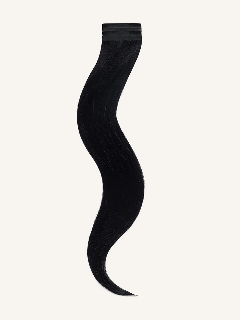 18" Effortless Tape-Ins Jet Black (45g)