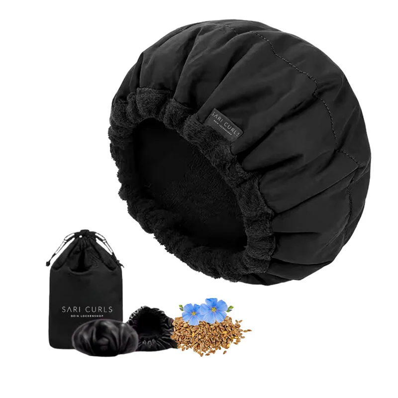 SARI CURLS | Flaxseed Heat Cap - L