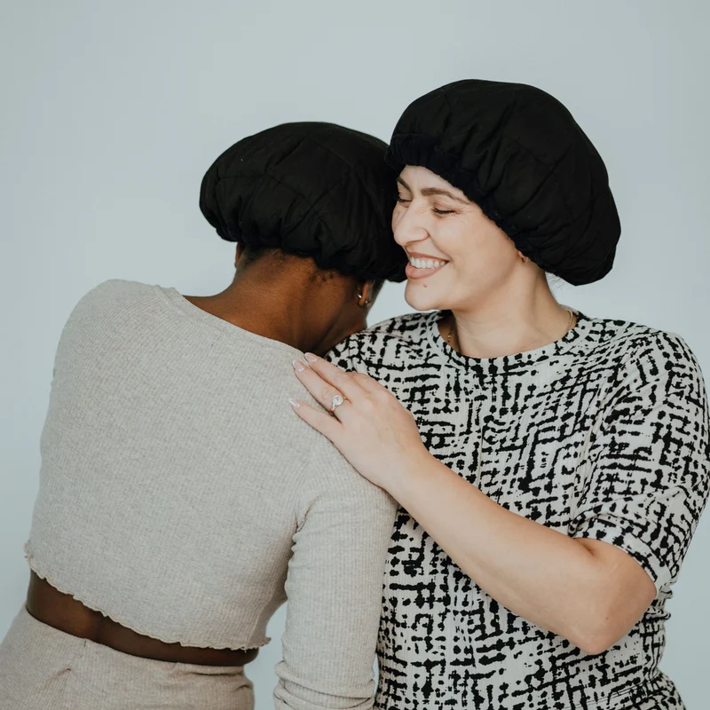 SARI CURLS | Flaxseed Heat Cap - L