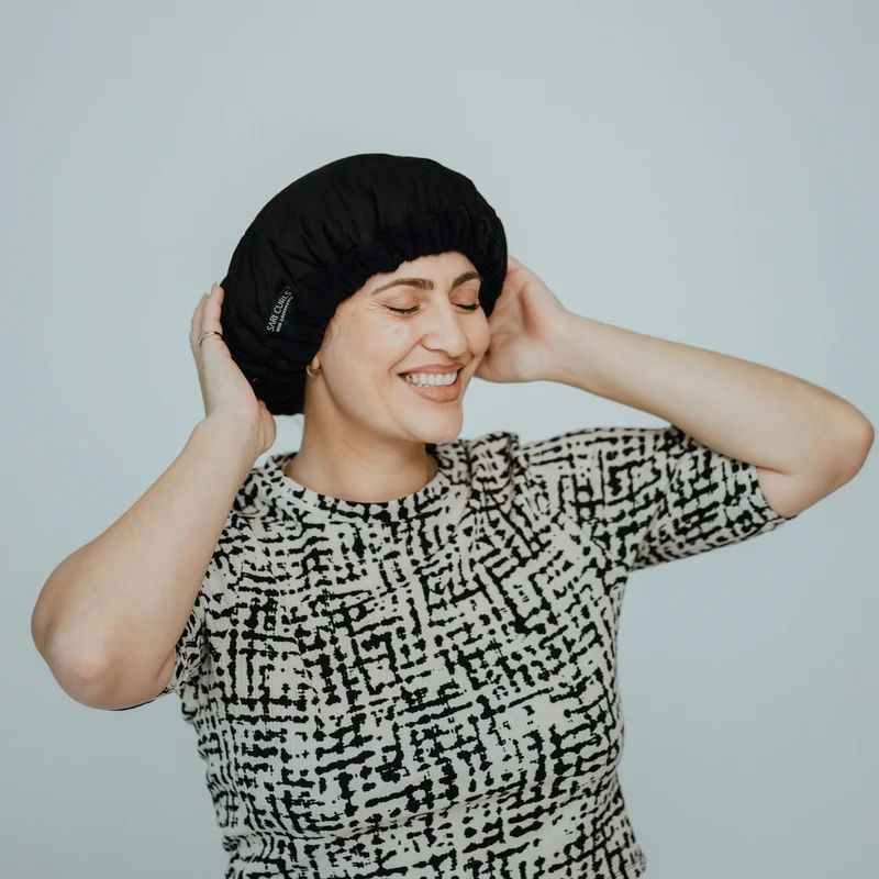 SARI CURLS | Flaxseed Heat Cap - L