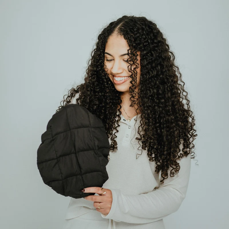 SARI CURLS | Flaxseed Heat Cap - L