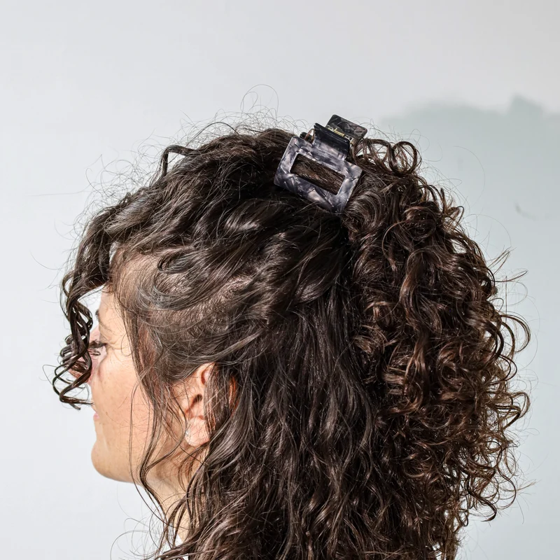SARI CURLS | Haarklammer Onyx - S