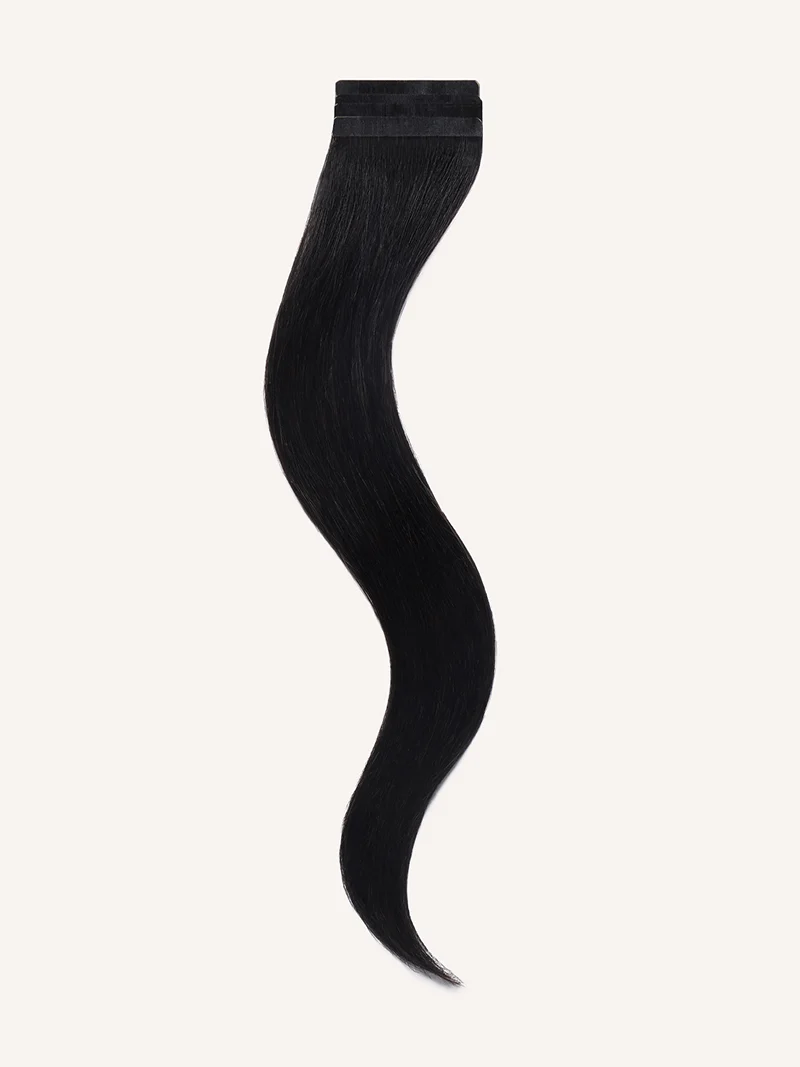 22" Off Black Effortless Tape-Ins The Total Transformation Kit(150g)