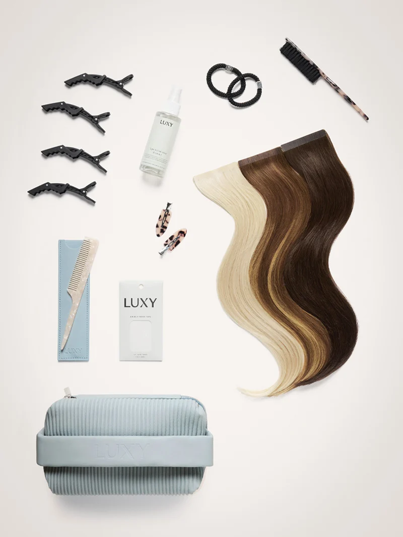 18" Bronde Balayage Effortless Tape-Ins The Total Transformation Kit (135g)