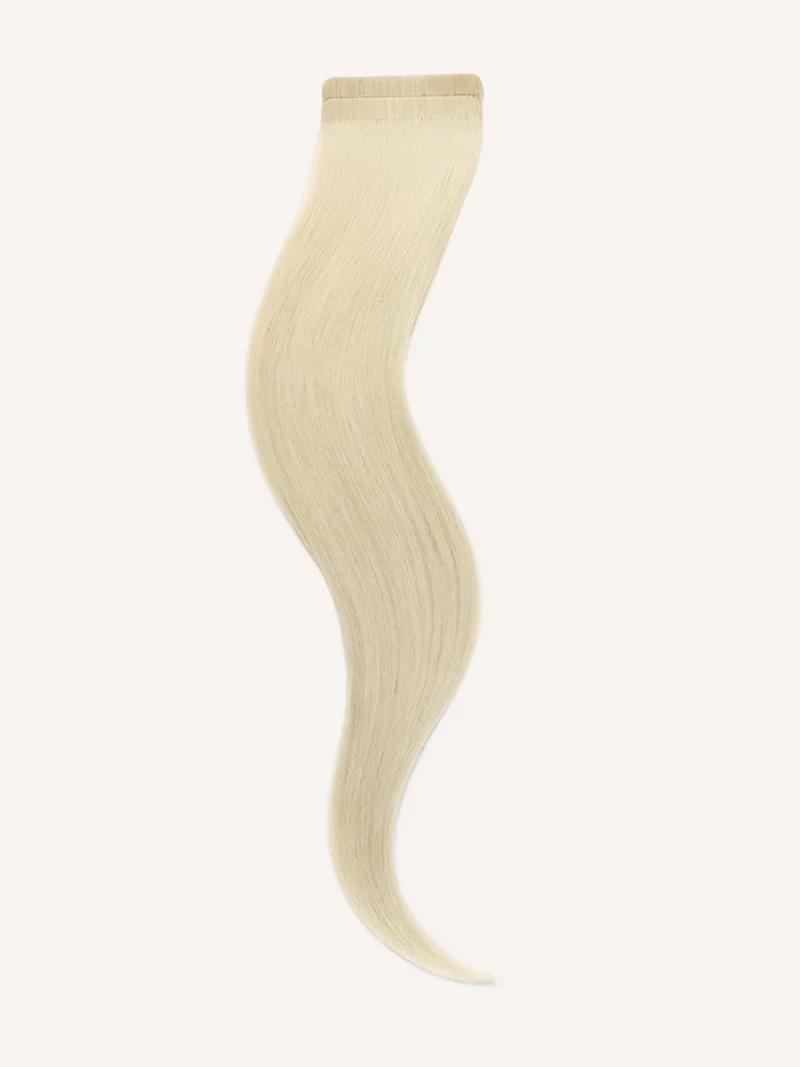 22" Platinum Blonde Effortless Tape-Ins The Total Transformation Kit (150g)
