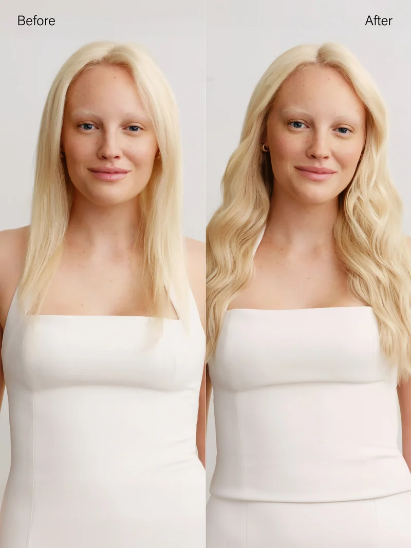 22" Dimensional Beige Blonde Effortless Tape-Ins The Total Transformation Kit (150g)