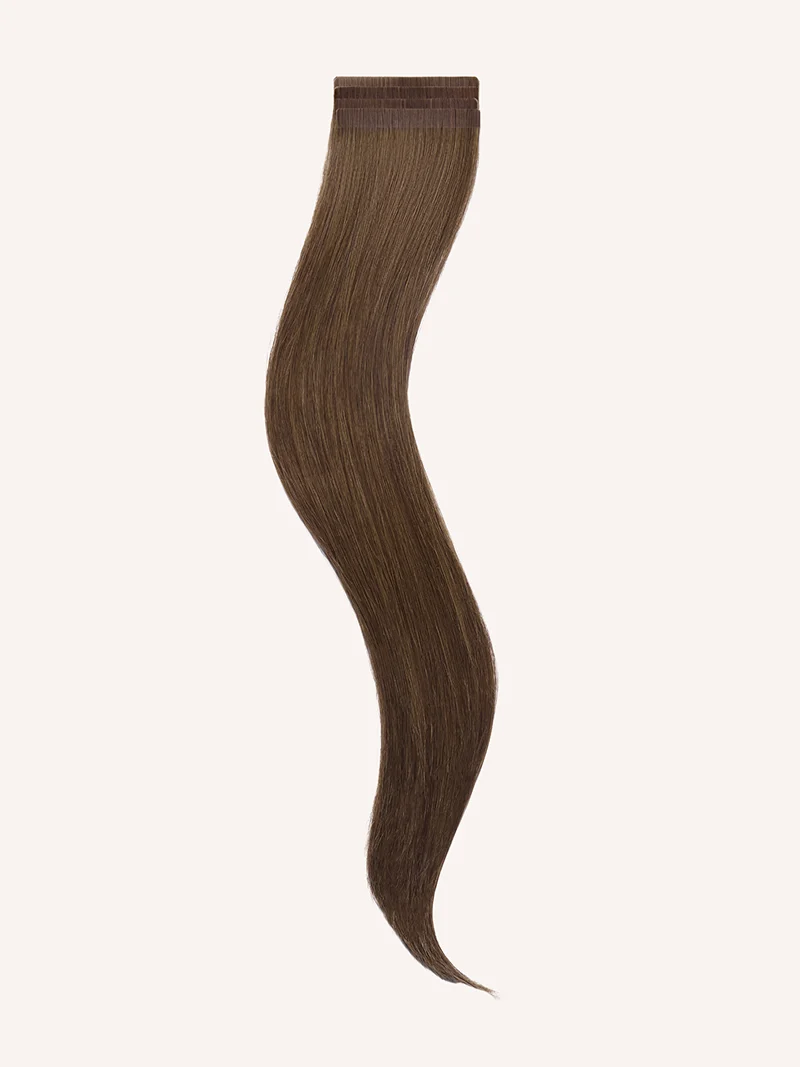 22" Effortless Tape-Ins Chestnut Brown (50g)