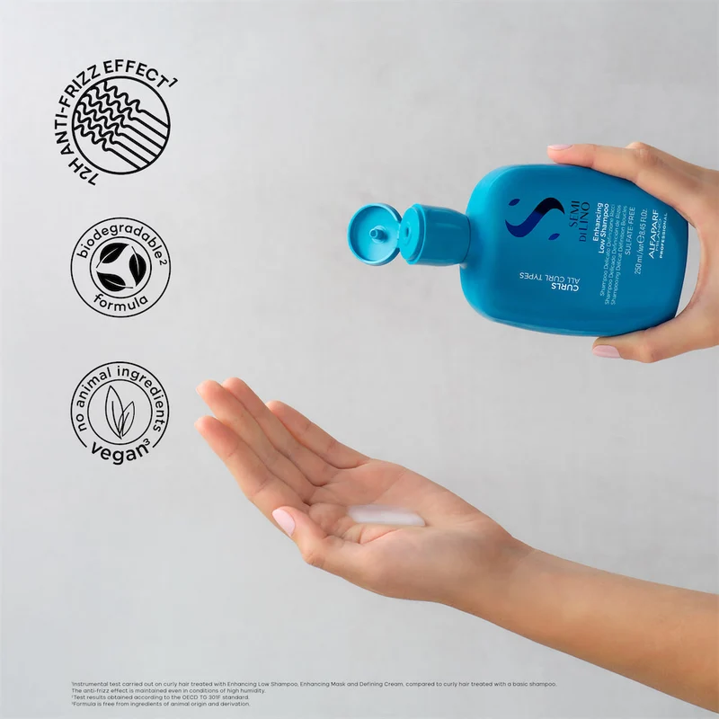 Semi di Lino Curls Enhancing Low Shampoo 250ml