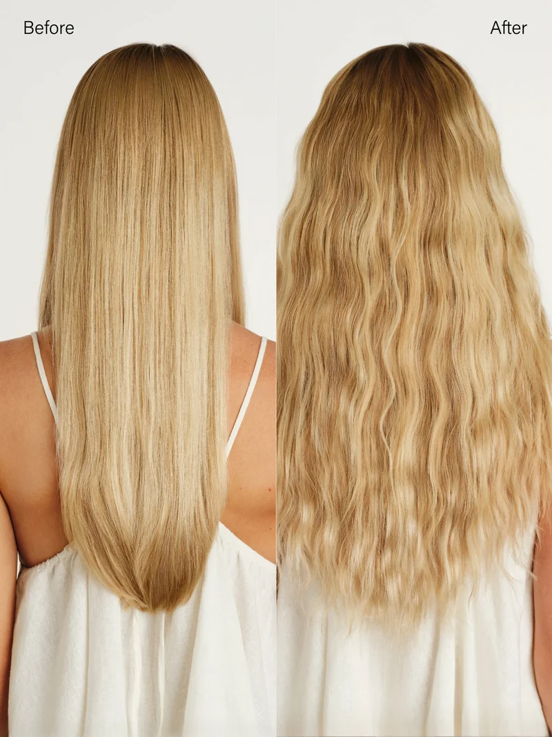 20" Dimensional Caramel Honey Blonde Root Melt Halo® Hair Extensions (180g)