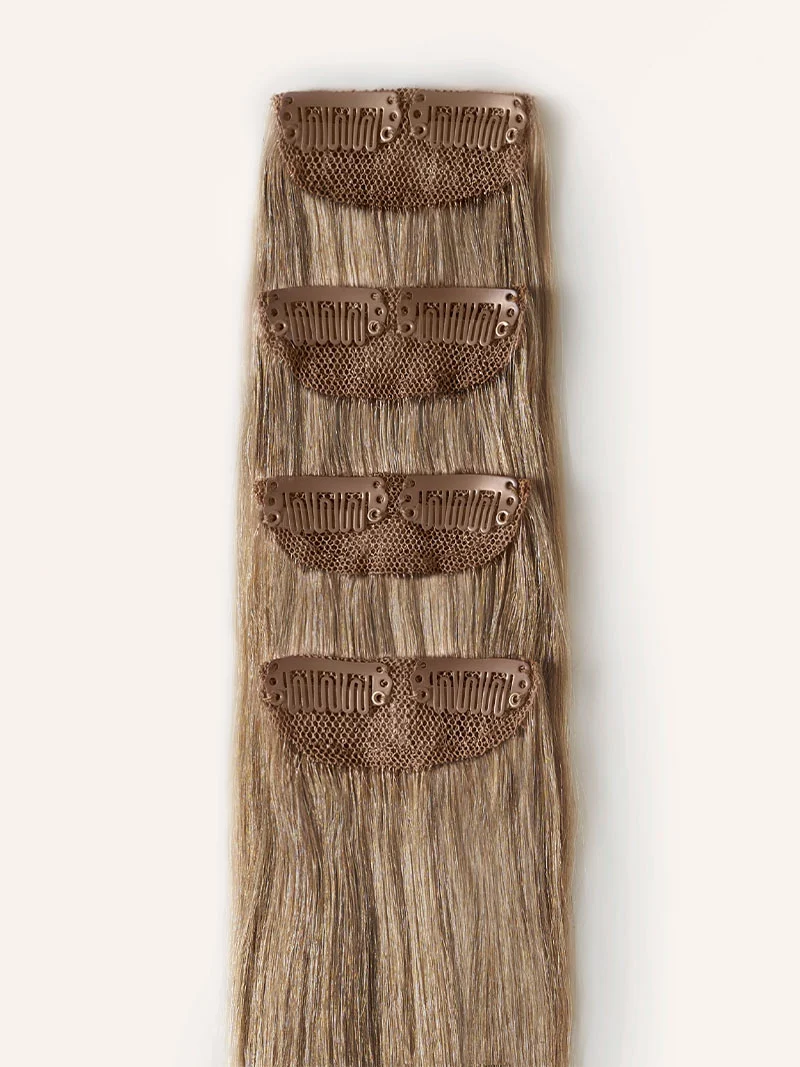 16" Dimensional Natural Blonde Scalp Hair Fill-Ins (40g)