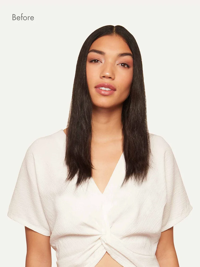 12" Mocha Brown Halo® Hair Extensions (150g)