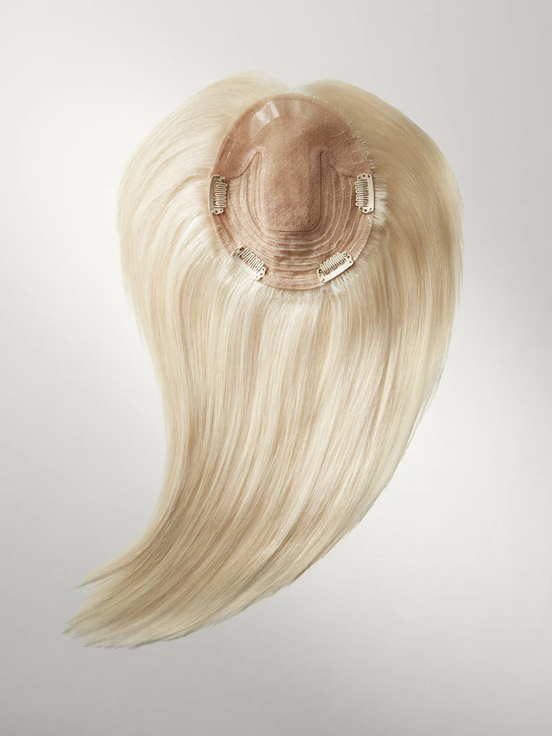 14" Platinum Blonde Hair Topper & 16” Halo® Bundle (205g)