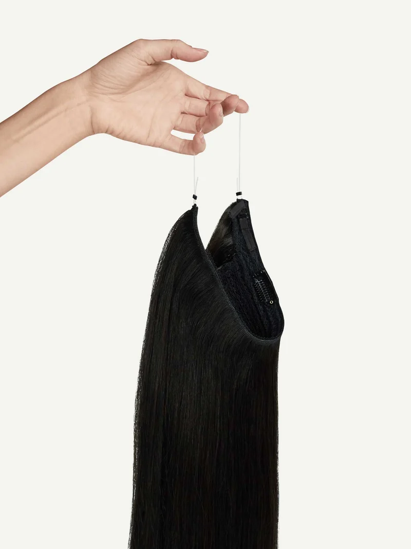 16" Off Black Halo® Hair Extensions (140g)