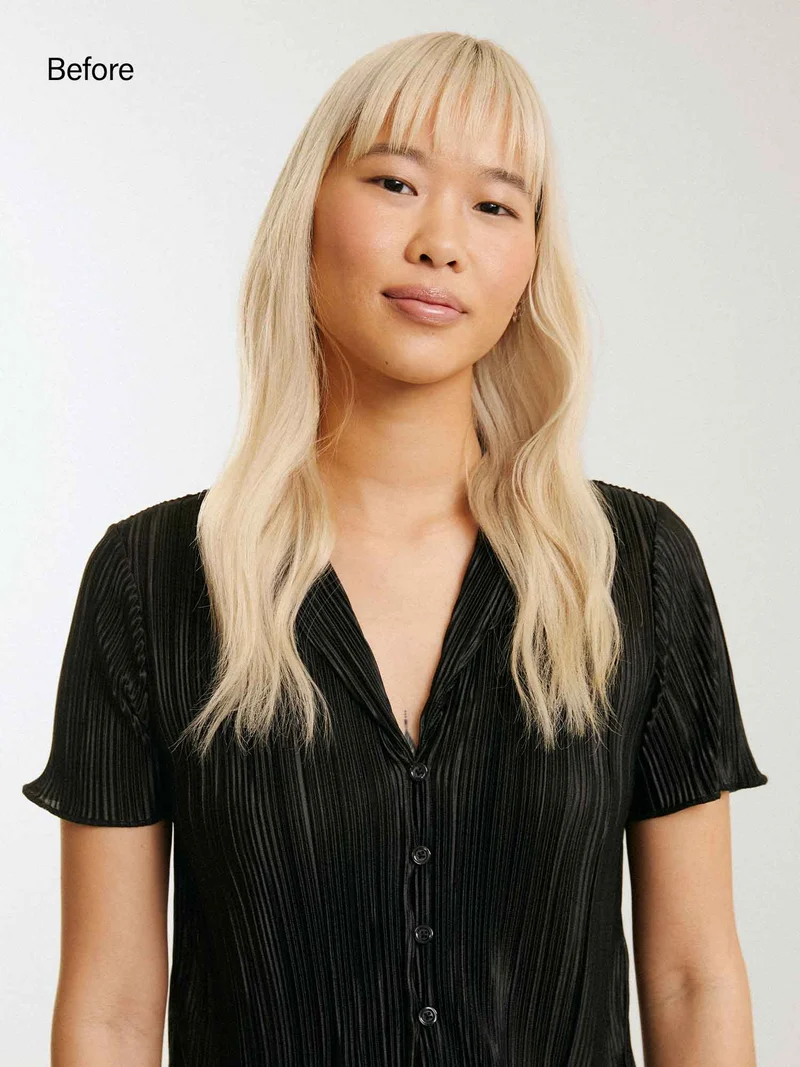 20" Platinum Blonde Halo® Hair Extensions (180g)