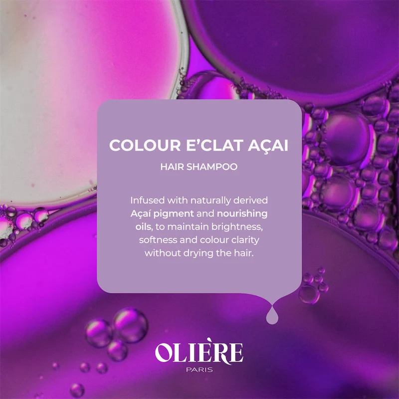 Oliére Color E'Clat Acai Hair Shampoo 500ml