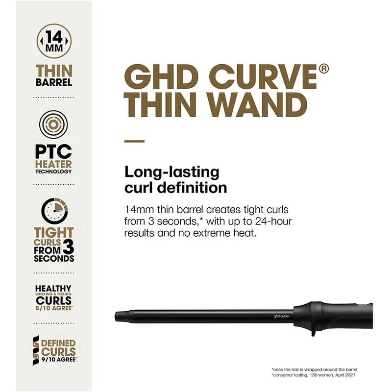 Curve Thin Wand Hair Curler
