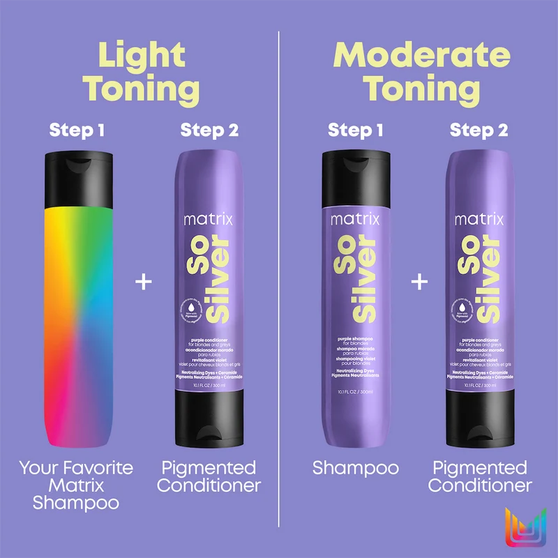 Total Results Silver Shampoo 300ml