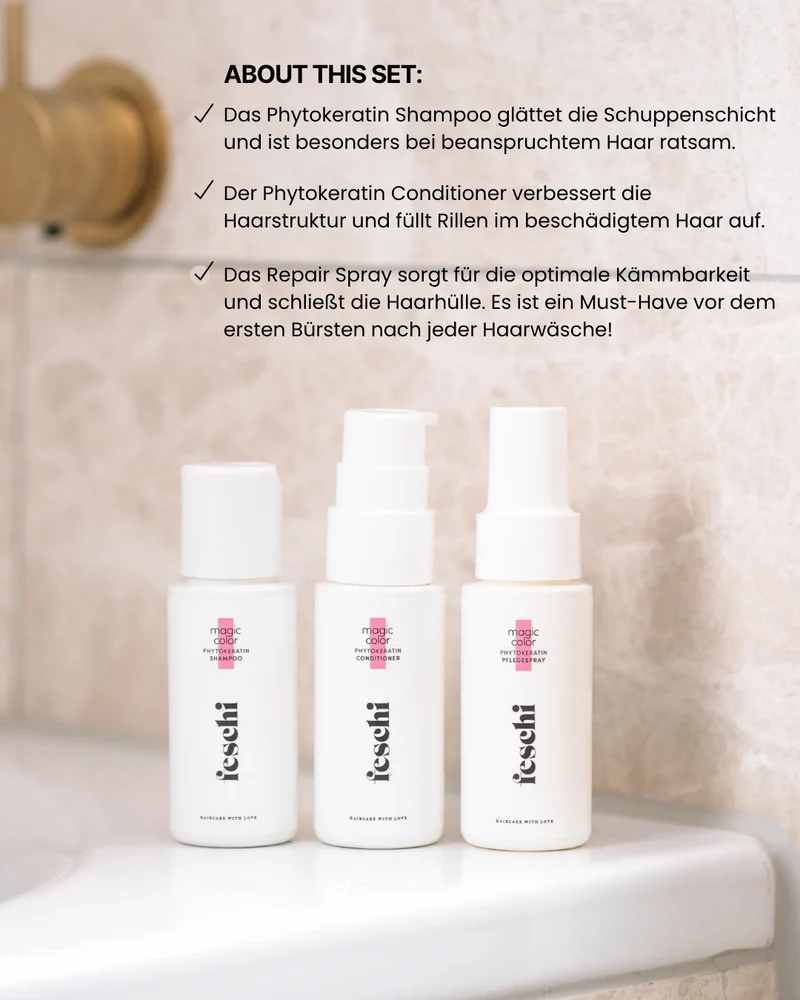 Reiseset für strapaziertes Haar