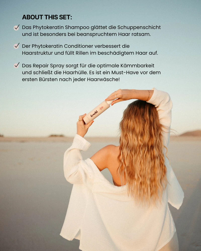 Set für strapaziertes Haar