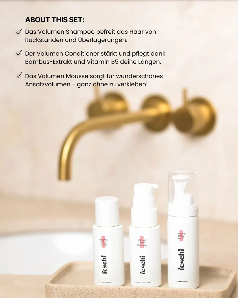 Reiseset für feines Haar