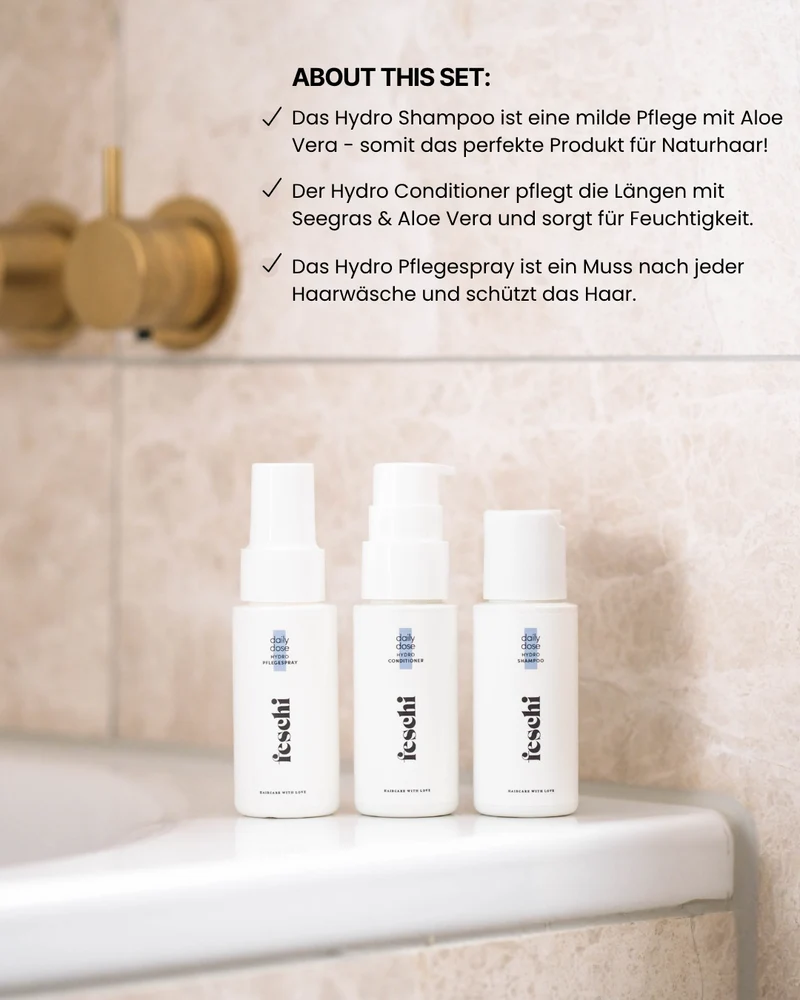 Reiseset für Naturhaar