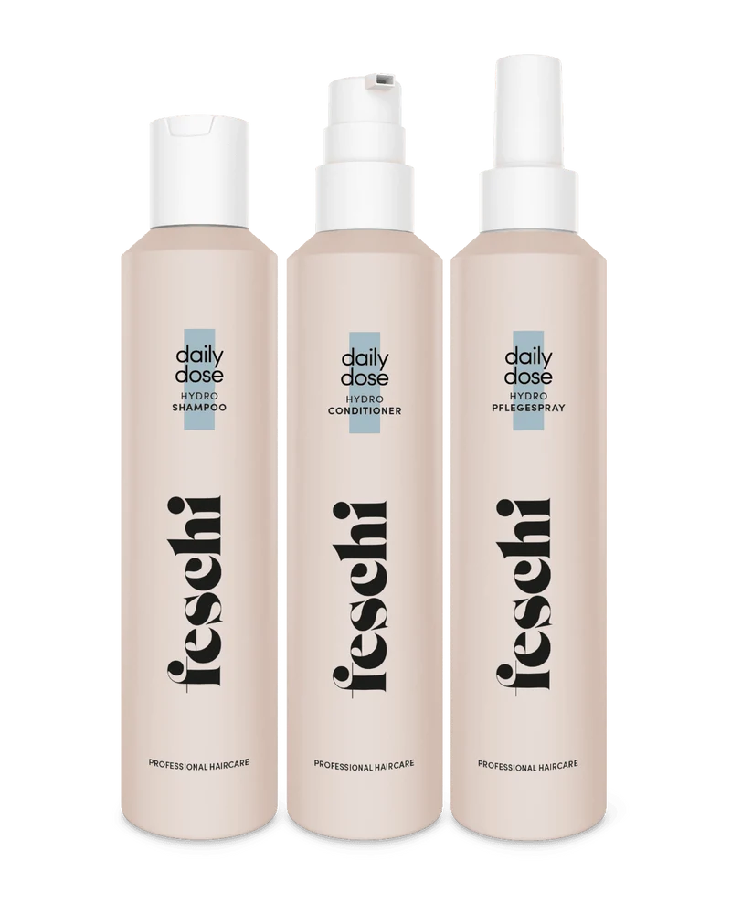 Trio für geschmeidiges Naturhaar