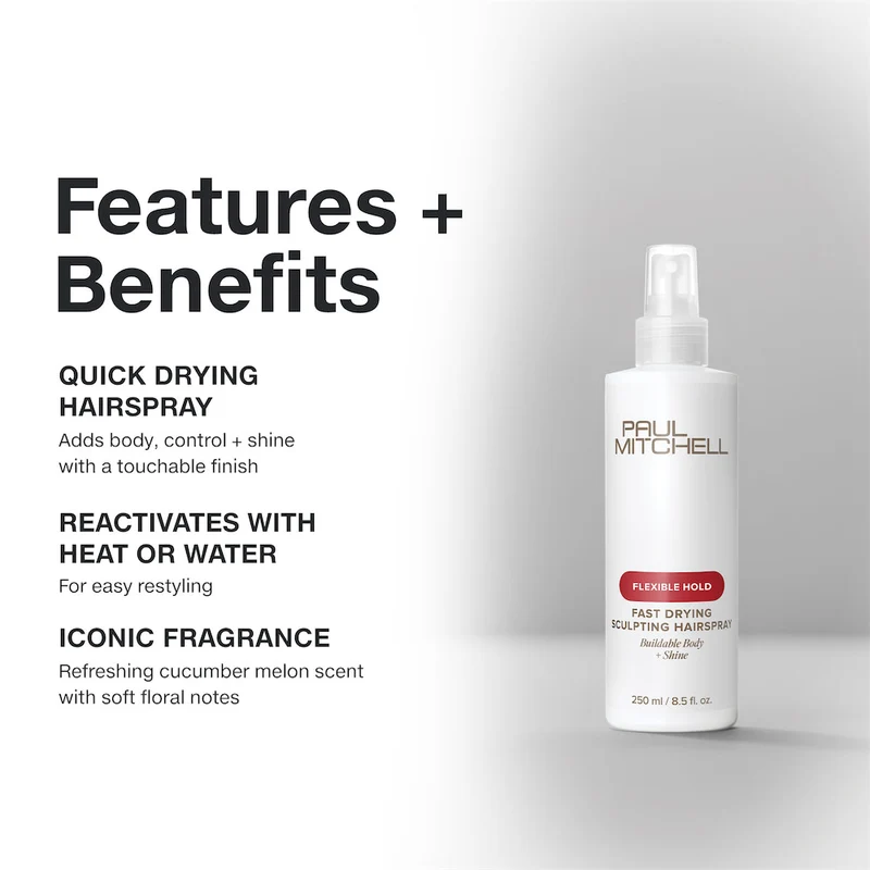 Fast Drying Sculpting Hairspray 250ml