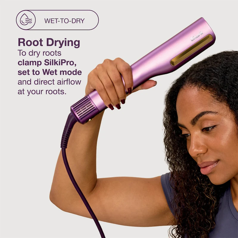 SilkiPro Straight - Plum Satin