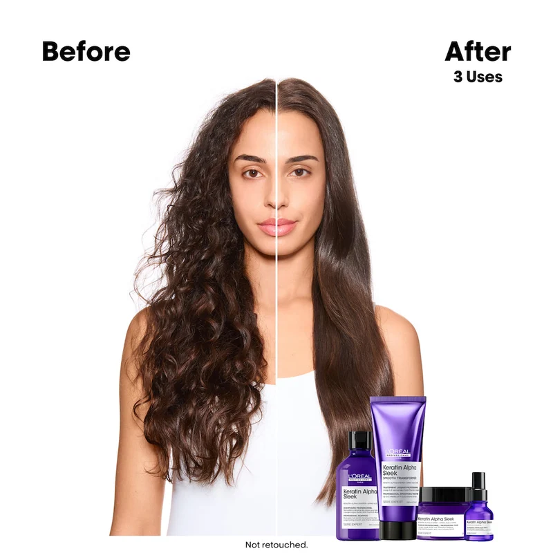 Professionnel Keratin Alpha Sleek Shampoo 300ml