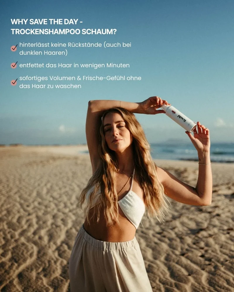 save the day - Trockenshampoo Schaum