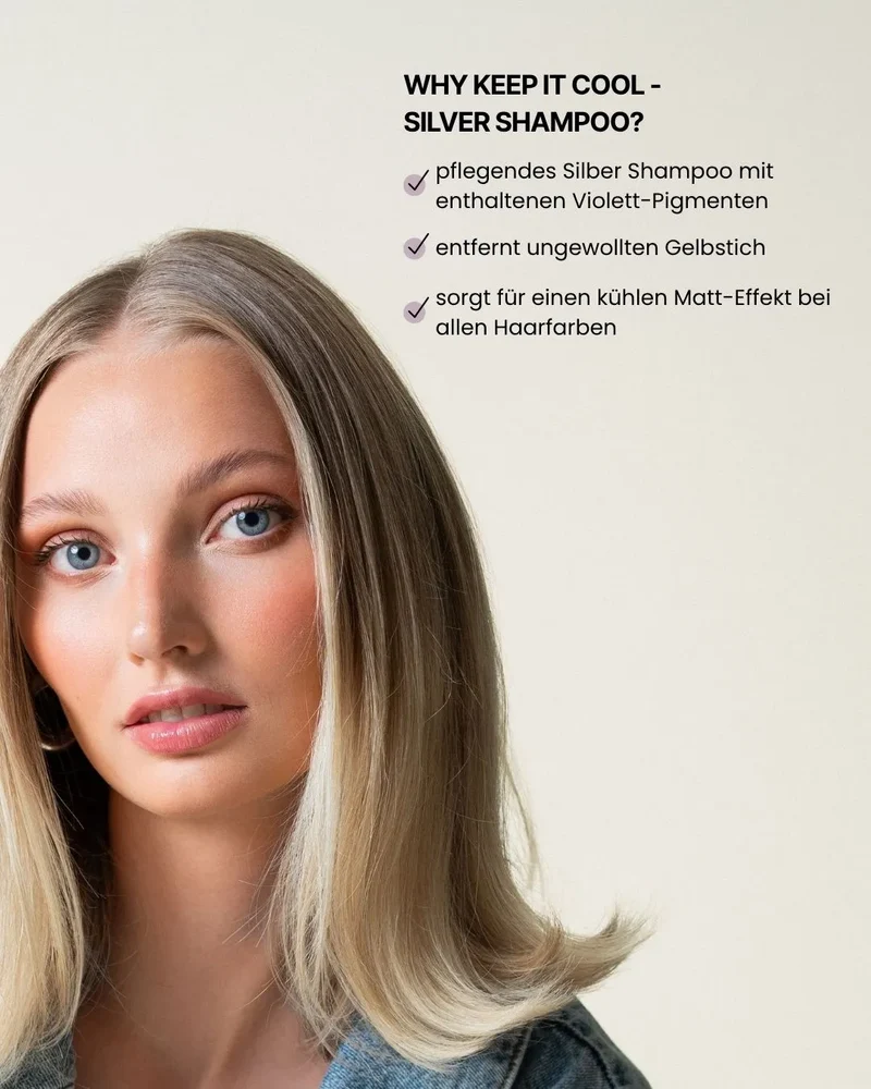 keep it cool - Silber Shampoo
