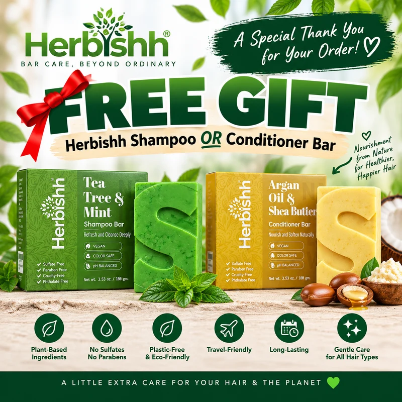 Herbishh Shampoo- oder Conditioner-Bar